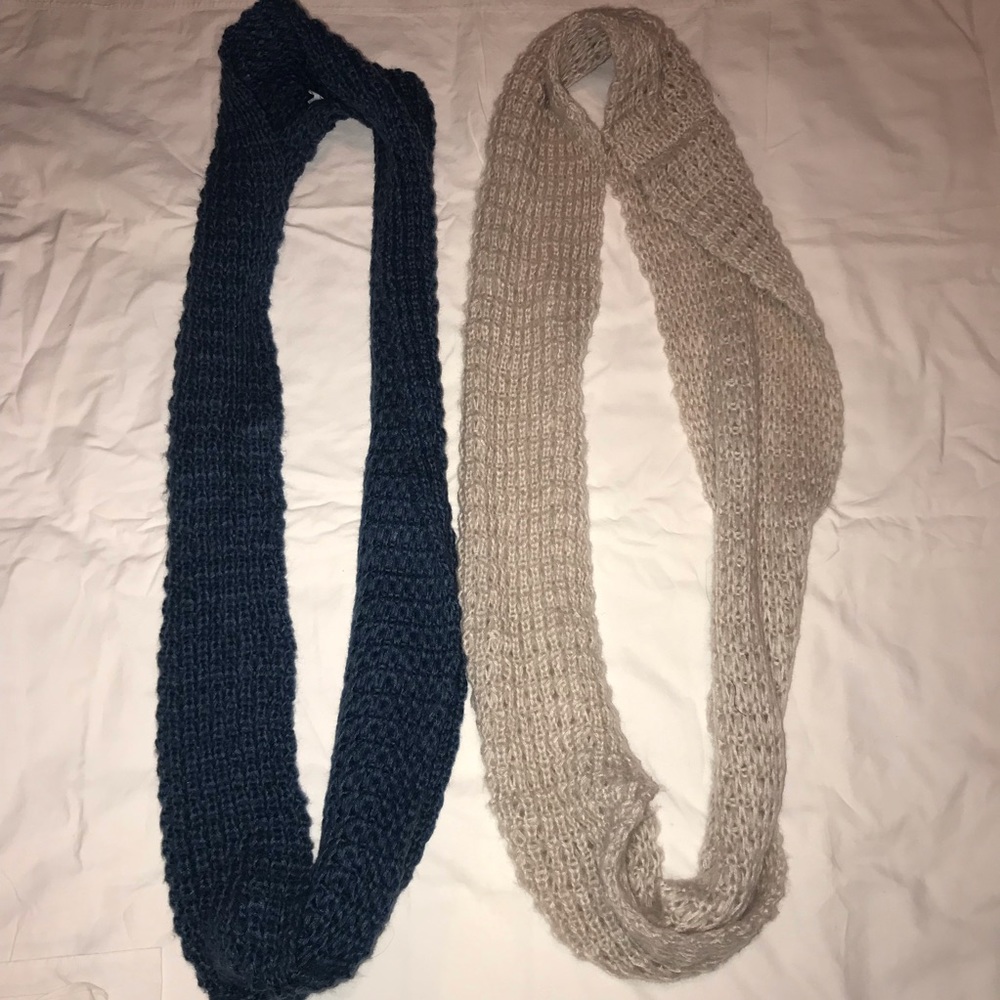 Knit Infinity Scarves